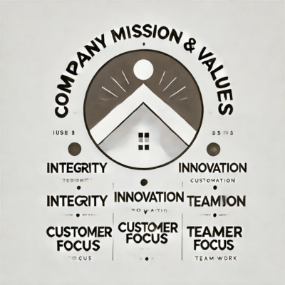 Company mission and values