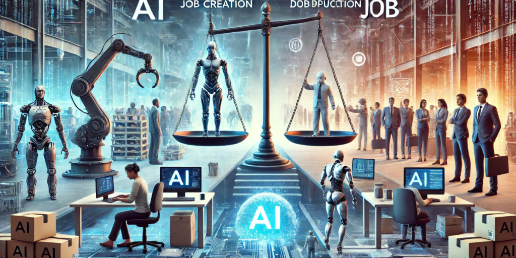 AI and the Future of Employment: Job Creation vs. Job Displacement
